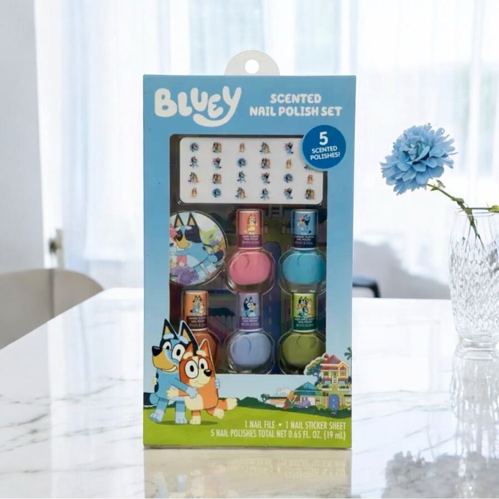 NIP Bluey Scented Nail Polish Set